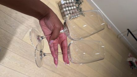 6 Count Wine Glass FREE