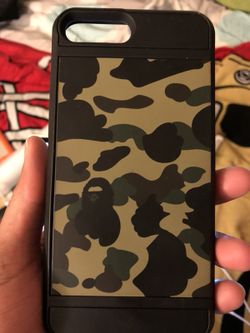 Bape iPhone 7+ case