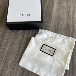 Gucci Box And Dust Bag