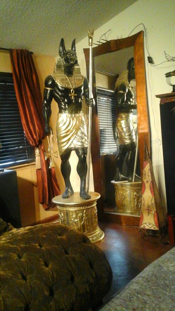 Egyptian Statue Anubis life size 8ft