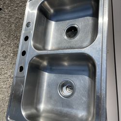 Double Metal Sink