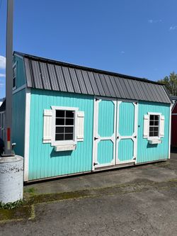 12x20 Tall Lofted Barn