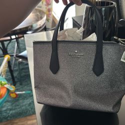 Kate Spade Purse Sparkle Blue 