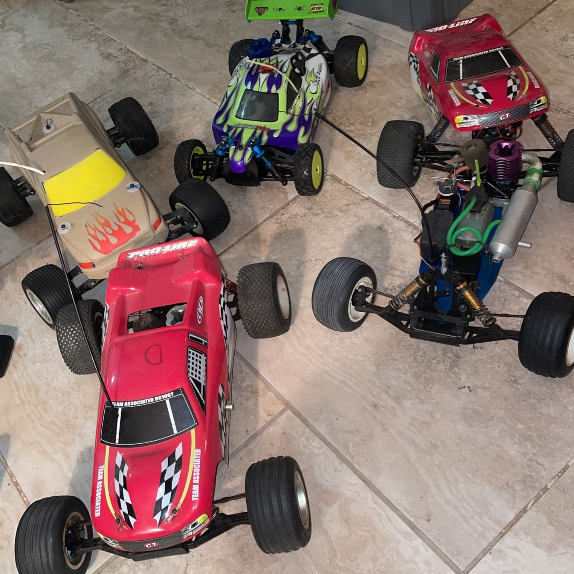 Tons Of Rc Cars Parts And Engines/motors for Sale in Pompano Beach, FL