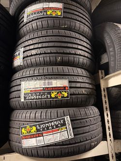 205/45ZR16 Lionhart LH-501 with 40,000 mile warranty