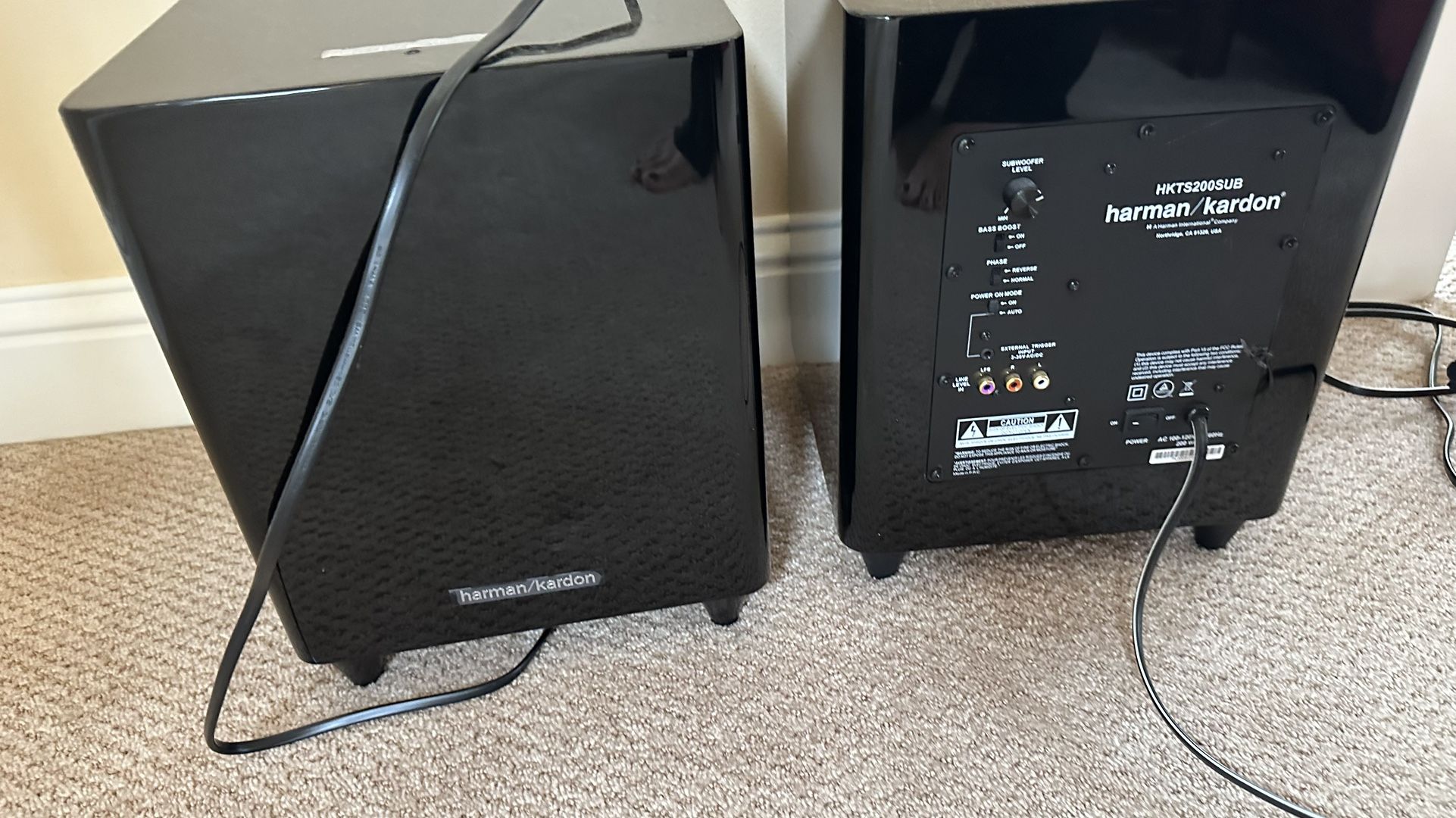 2 Harman kardon Subwoofer