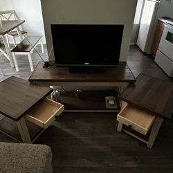 Tv Stand And 2 Night Stands 