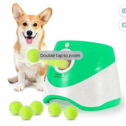 Dog Toy, Automatic Pet Throw Ball Dog Catapult Ball Launcher Dog Toy Tennis Machine A-3