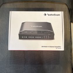 Rockford Fosgate 4 channel amplifier 500 Watts RMS R2-500x4