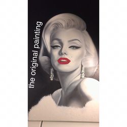 Marilyn Monroe Print of my Original Painting
