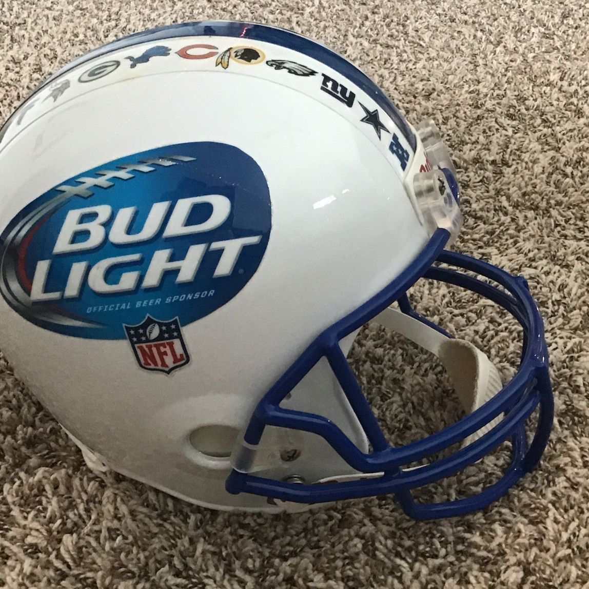 Very Rare NFL Budlight Helmet