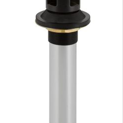 (New in Box) 
Delta Faucet 72175-BL N/A Square Push Pop-Up with Overflow, Matte Black /1-CN-2980