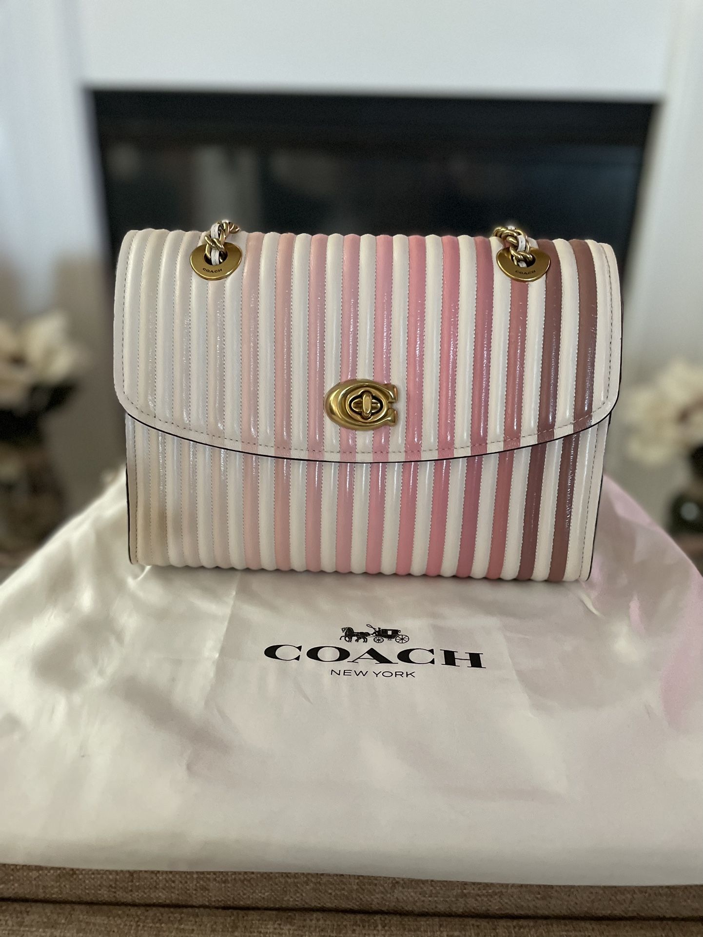 Coach Quilted Parker Chalk Multi Ombre Bag for Sale in Bloomington CA OfferUp