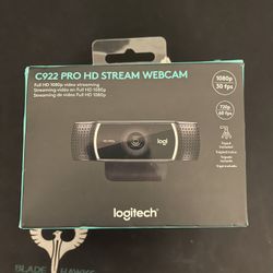 Logitech C922 Pro HD Stream Webcam – $50 (Firm)
