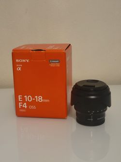 Sony 10-18mm f4 OSS for APSC