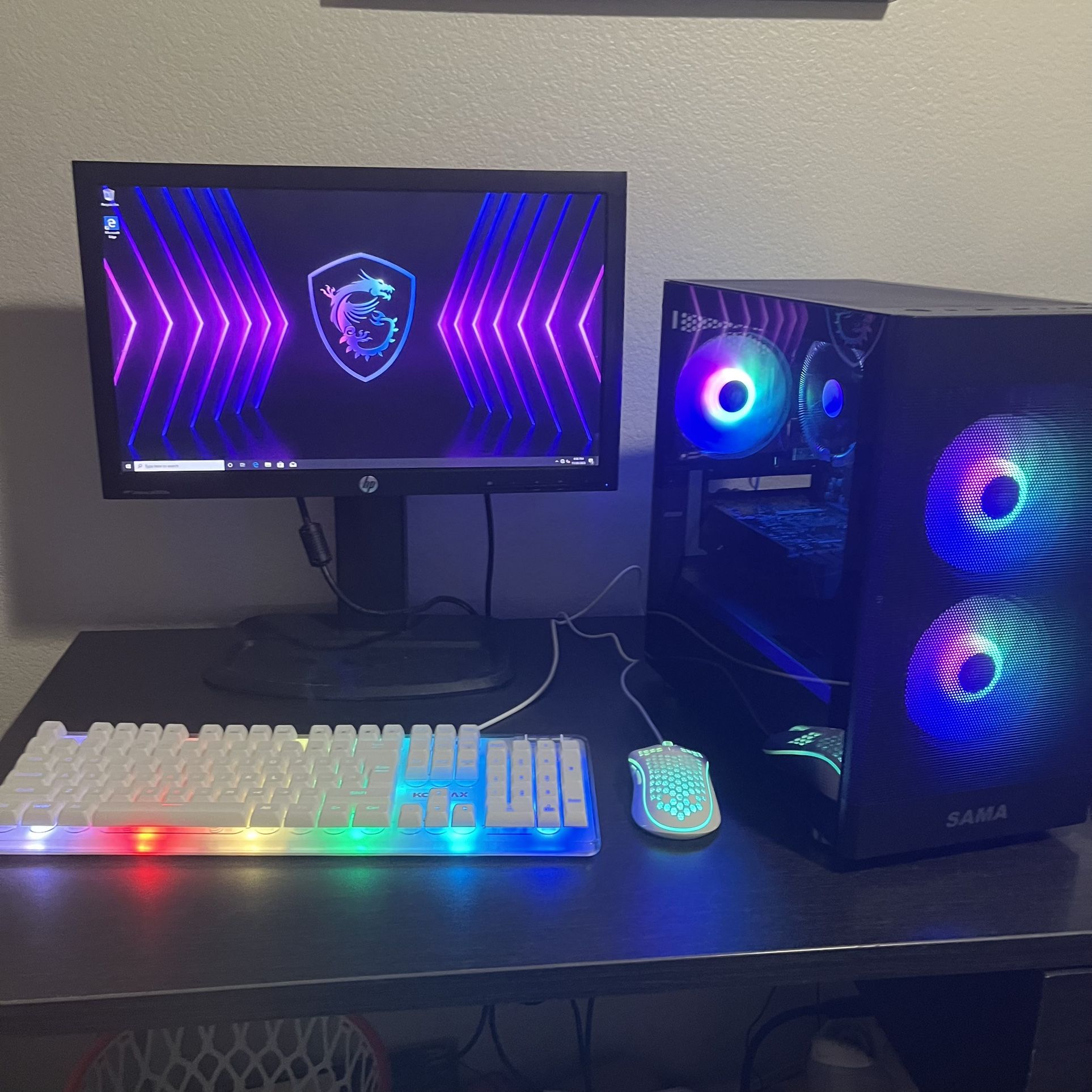 Budget RGB Gaming PC + Full Setup for Sale in Scottsdale, AZ OfferUp