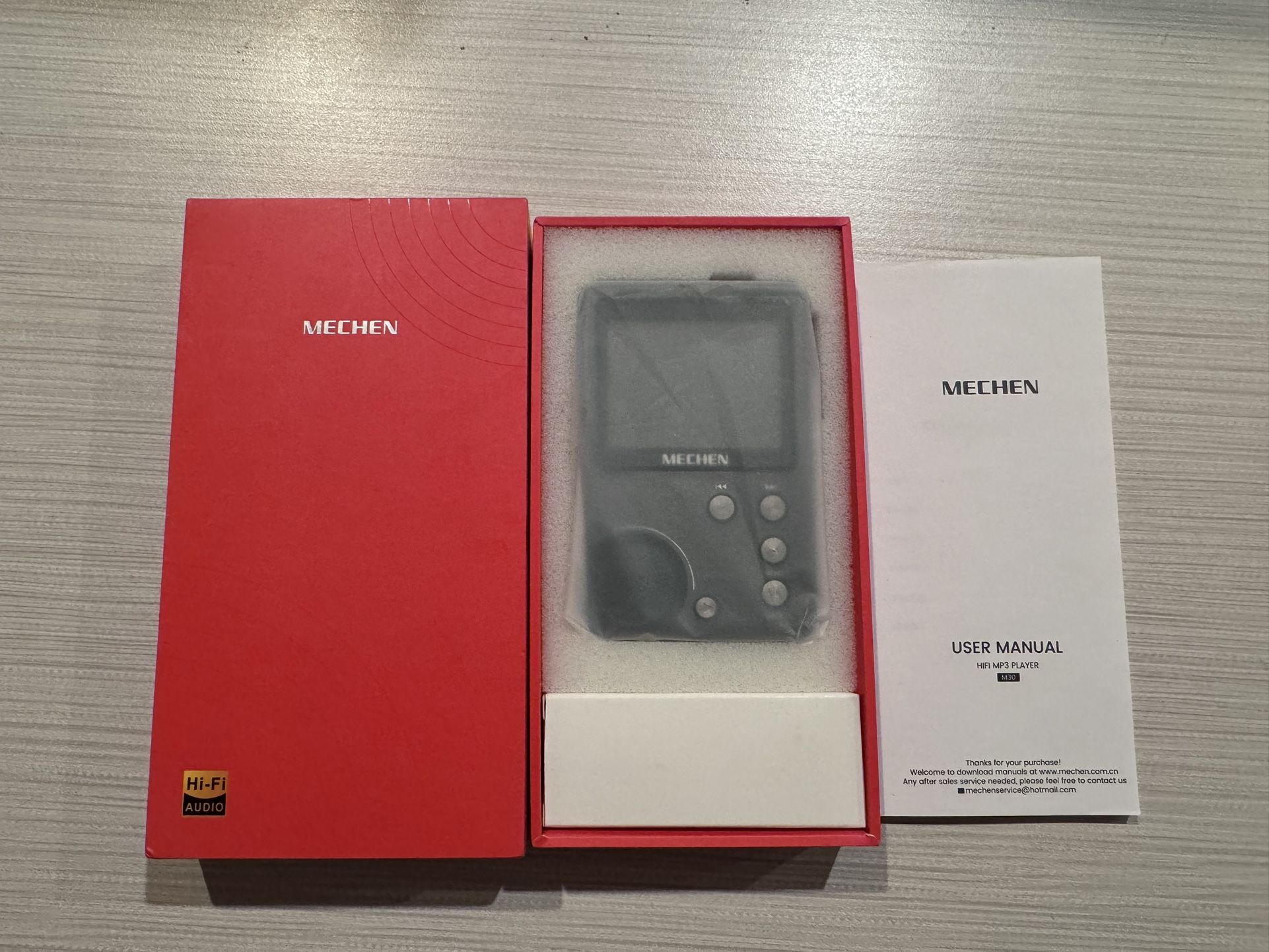 MP3 Player, MECHEN Lossless DSD High Resolution Portable HiFi Digital Audio Music Player with 64GB