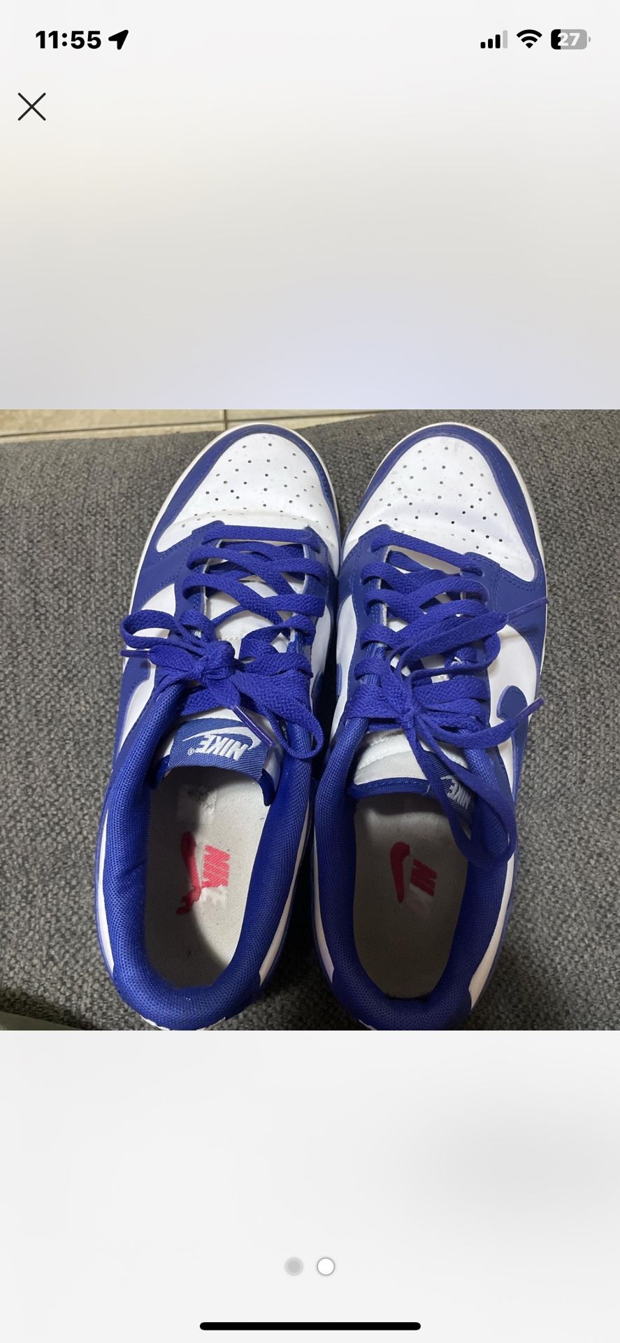 super blue dunks
