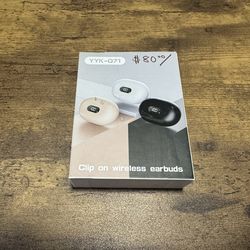Clip On Wireless Earbuds