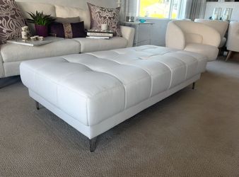 White Ottoman - New