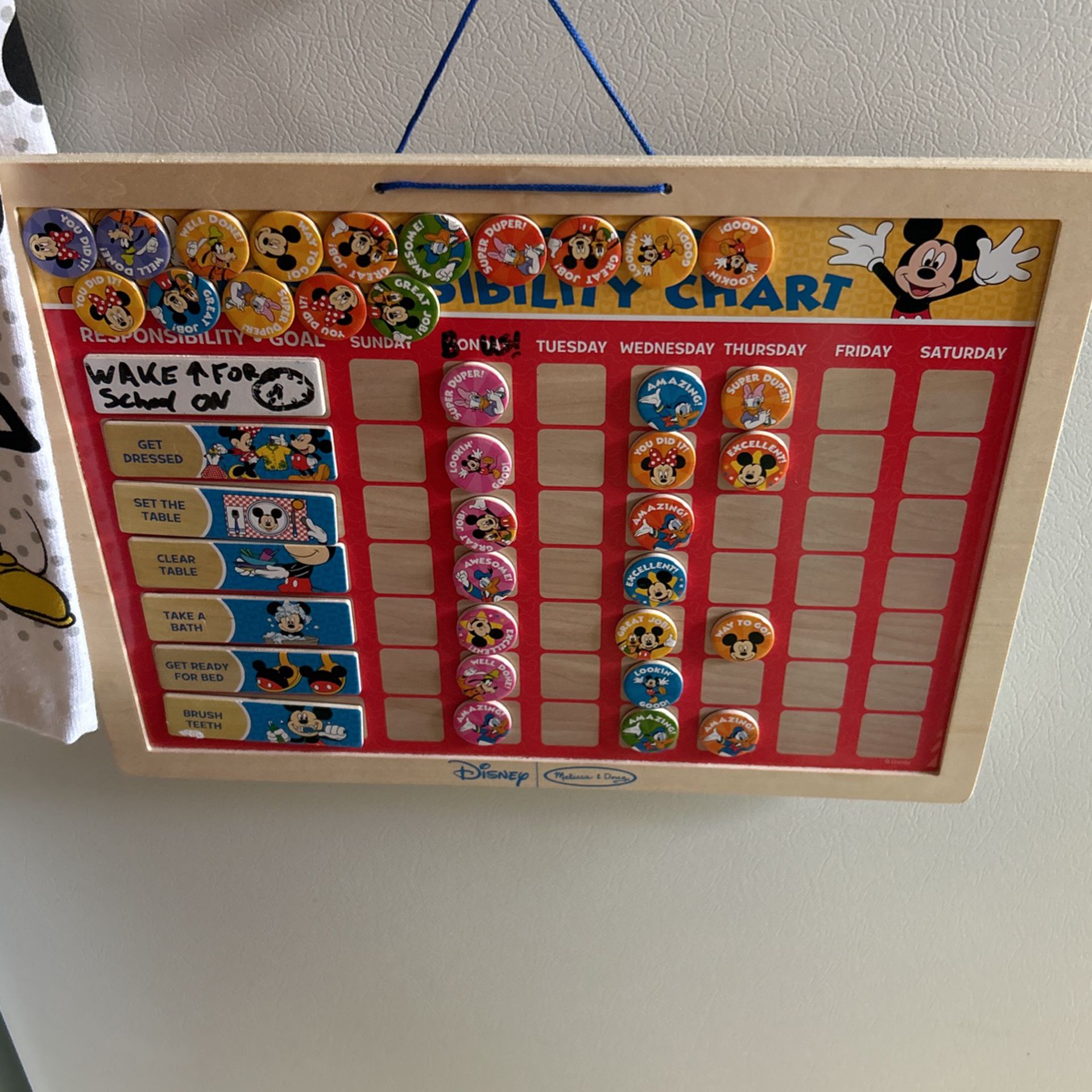 Mickey Mouse Chart Board 