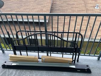 Full Size Bed Frame and Mattress