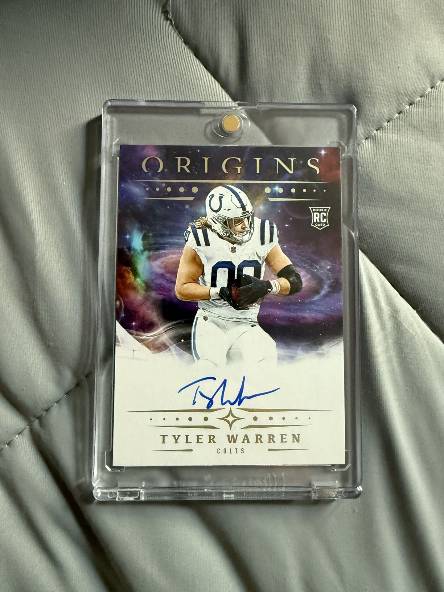 Tyler Warren Rookie Autograph