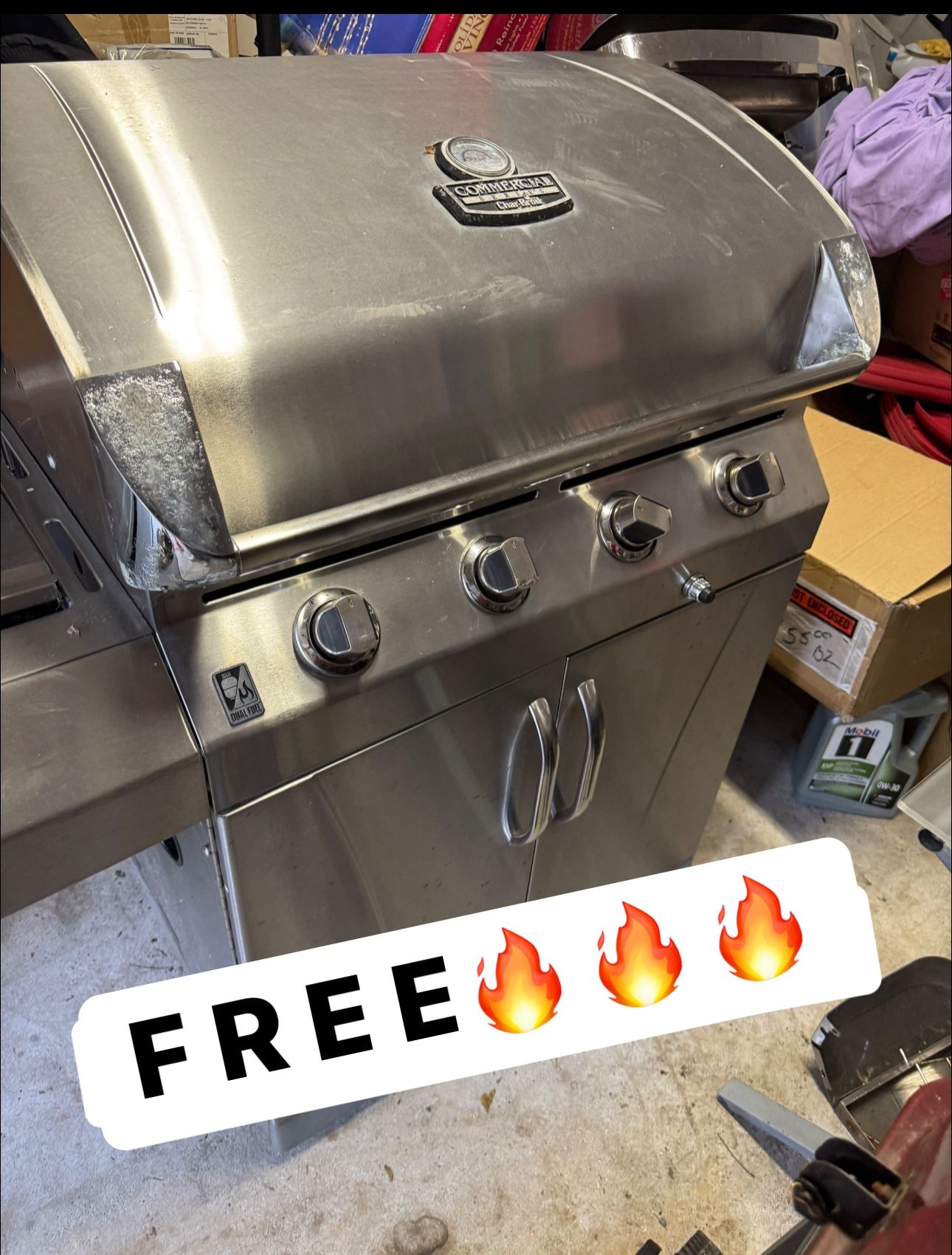 Free Bar B Que GRILL