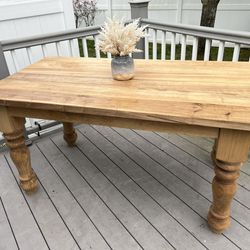 6' Handmade Rustic Table