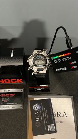 Iced G shock Watch