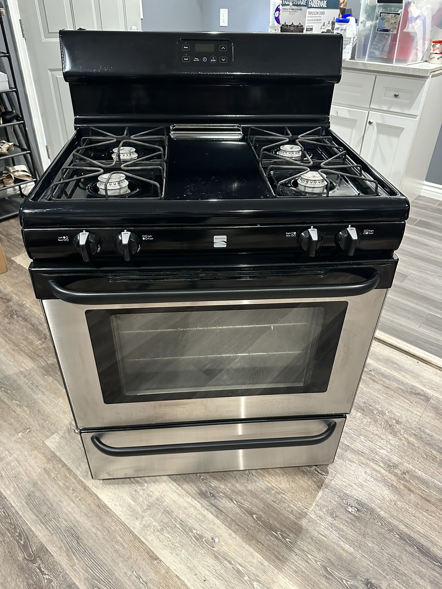 kenmore gas stove 