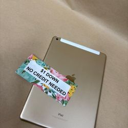 Apple IPad 5th Gen Tablet - Only $1 Today Pay The Rest Later! 