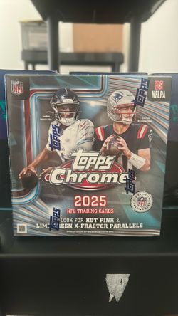 Topps chrome 2025 NFL Cards