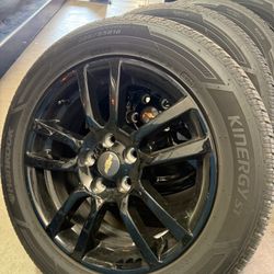 16 Inch Black Aluminum Wheels & Tires
