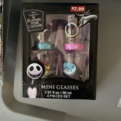nightmare before christmas shot glasses