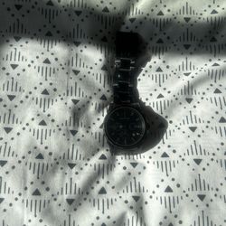 Black Armani Exchange Watch