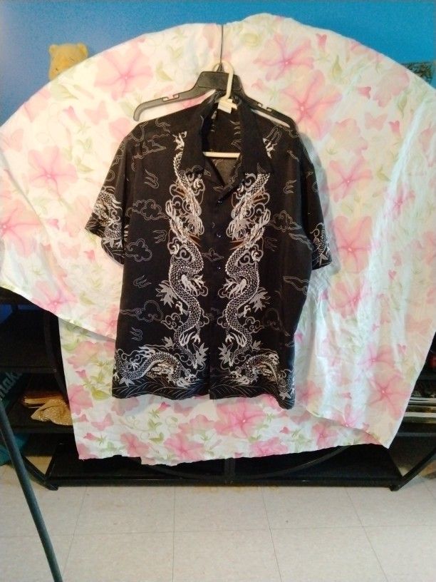 Men's Short Sleeve Button Down Shirt
