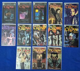 THE CROW 13 COMIC LOT KITCHEN SINK 1996 NM DEAD TIME CITY OF ANGELS RAZOR