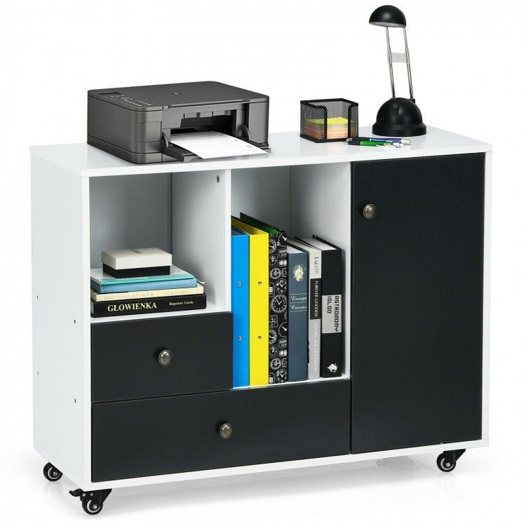 Multi-Storage Rolling Filing Cabinet