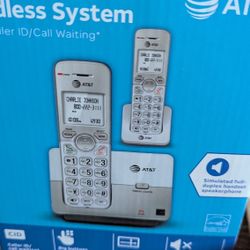 AT&T 2 Handset Cordless Phones