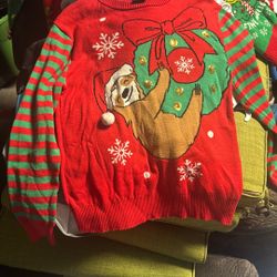 Christmas Sweater Kids Size Large