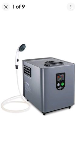 Hike crew propane water heater shower