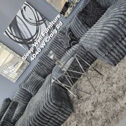 ✨️12ft Double Chaise Sectional Sofa ✨️ Furniture Queen Bedrooms, Dining Avail 