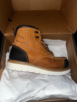 Wolverine steel toe boots