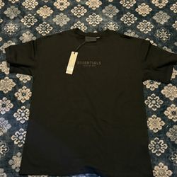 Essentials Fear of God T-Shirt – Black (Brand New)