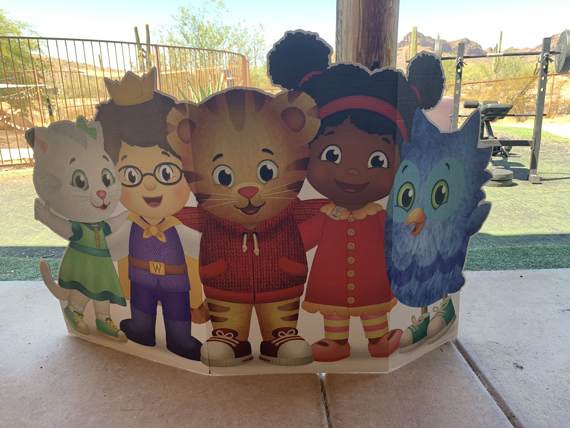 Daniel Tiger Life Size Party Decorations