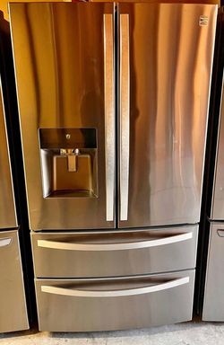 Kenmore 4-Door Fridge Stainless Steel FrenchDoor