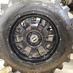 V Tread Tires And Rims (4)