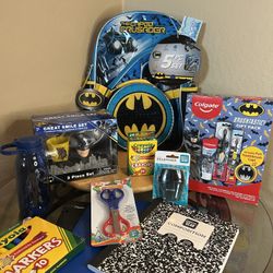 Batman 🦇💛Back To School Basket