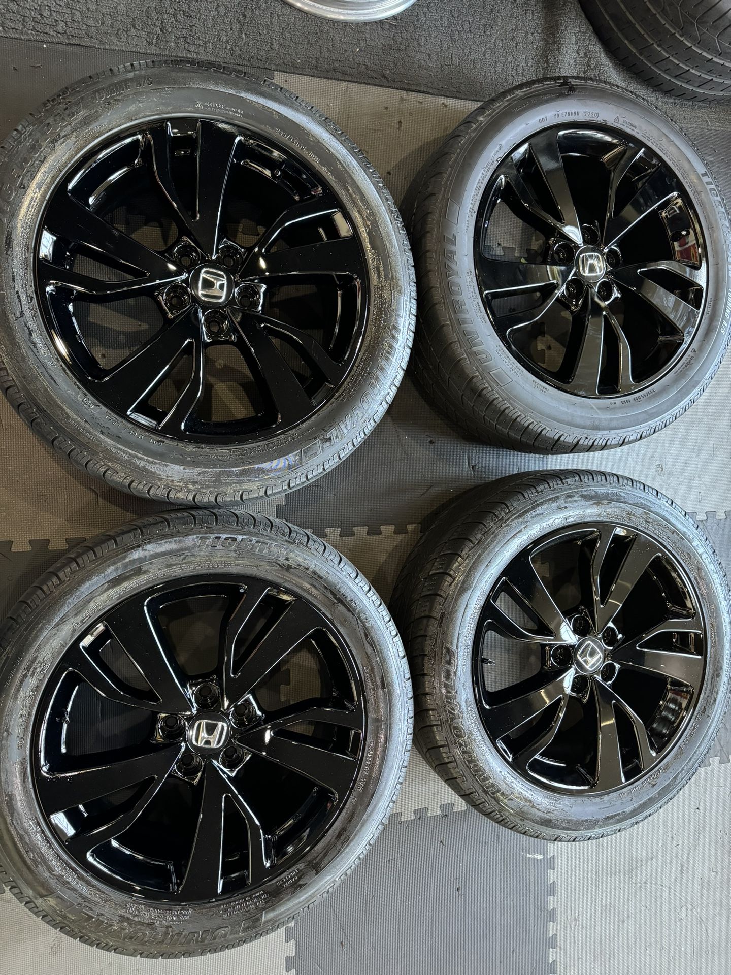 19” OEM Honda Odyssey Elite Wheels Rims Tires Acura TLX Pilot